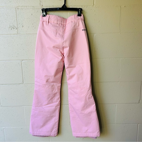 ROXY Pink Backyard Winter Snow Pant - Picture 2 of 14